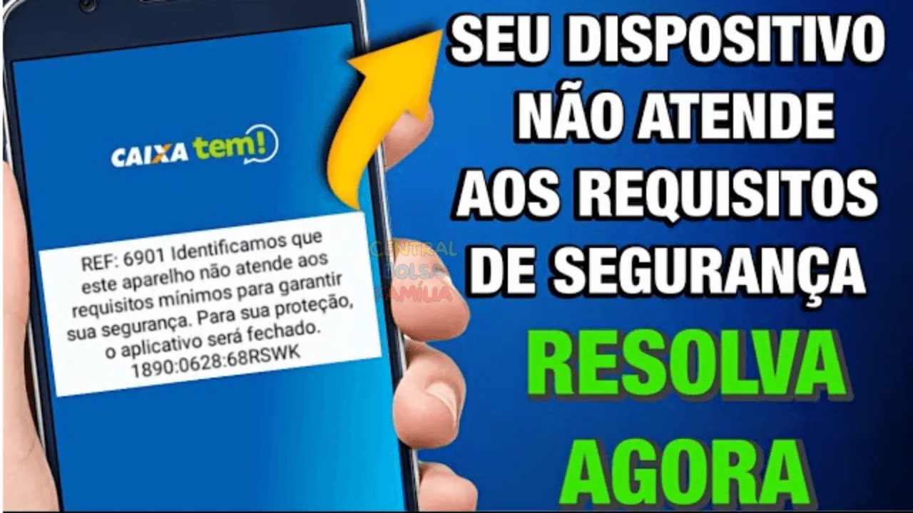 Seu Dispositivo Não Atende Aos Requisitos de Segurança